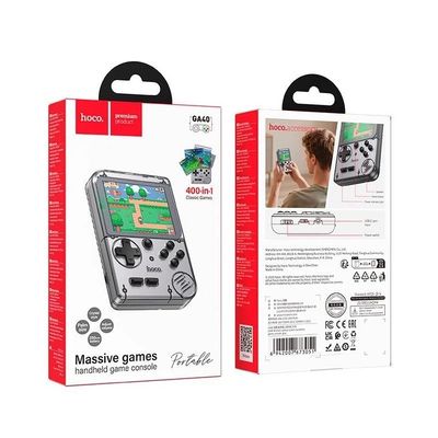 Портативна ігрова консоль  GA40 Brilliant 400 games (250mAh) (Gray) 00085016 Hoco