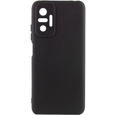 Чохол Silicone Cover Lakshmi Full Camera (AA) для Xiaomi Redmi Note 11 (Global) / Note 11S (Чорний / Black) 73917 Чехол