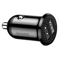 АЗП  Grain Pro 4.8A 2USB (black) 31759 Baseus