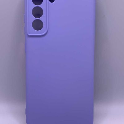Чохол Silicone Cover Lakshmi Full Camera (A) для Samsung Galaxy S21 FE (Бузковий / Dasheen) 55432 Чехол
