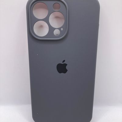 Чохол Silicone Case Full Camera Protective (AA) для Apple iPhone 14 Pro Max (6.7) (Сірий / Dark Gray) 00057053 00057053* Чехол
