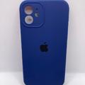 Чохол Silicone Case Full Camera Protective (AA) для Apple iPhone 12 (6.1) (Синій / Deep navy) 00042250 00042250* Чехол