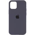 Чохол Silicone Case Full Protective (AA) для Apple iPhone 14 Pro (6.1) (Сірий / Dark Gray) 55730 Чехол