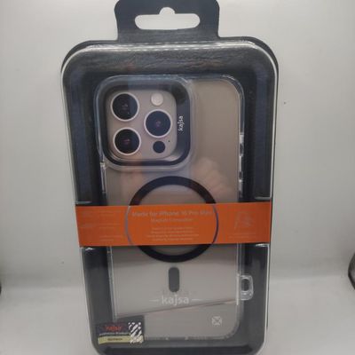 Чохол Kajsa Aluminium Shield with Magnetic Ring iPhone 16 Pro Max (gun metal) 59663 59663 59663 Чехол
