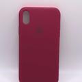 Silicone Case Full Protective (AA) для Apple iPhone XR (6.1) (Красный / Rose Red) 34365 34365* Чехол