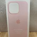 Silicone Case with Animation & MagSafe iPhone 14 Pro Max (1:1 original), Chalk Pink Чехол