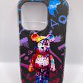 Чохол Brand Mix Clear (N) iPhone 14 Pro (with MagSafe) (graffiti bear (black)) NP02086
