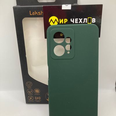 Чохол Silicone Cover Lakshmi Full Camera (AAA) для Xiaomi Redmi Note 12 4G (Зелений / Cyprus Green) 64726 64726* Чехол