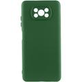 Чохол Silicone Cover Lakshmi Full Camera (A) для Xiaomi Poco X3 NFC / Poco X3 Pro (Зелений / Dark green) 54539