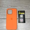 Silicone Case Full Protective (AA) для Apple iPhone 13 Pro (6.1) (Оранжевый / Kumquat) 49839 49839* 49839 Чехол