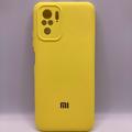Чохол Silicone Cover My Color Full Camera (A) для Xiaomi Redmi Note 10 / Note 10s (Жовтий / Flash) Китай