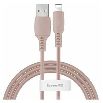 Кабель  Colorful Data Lightning 2.4A (1.2m) (pink) 28358 Baseus