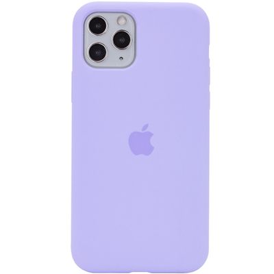 Чохол Silicone Case Full Protective (AA) для Apple iPhone 16 (6.1) (Бузковий / Lilac) Бузковий Бузковий Чехол