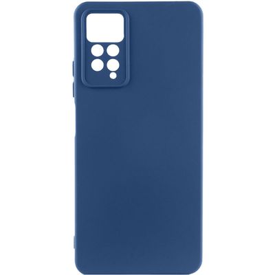 Чохол Silicone Cover Lakshmi Full Camera (A) для Xiaomi Redmi Note 11 Pro 4G/5G / 12 Pro 4G (Синій / Navy Blue) 54563 Чехол