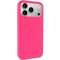 Чохол Silicone Case Full Camera Protective (AA) для Apple iPhone 17 Pro Max (6.9) (Рожевий / Barbie pink) 00082644
