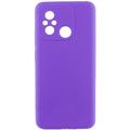 Чохол Silicone Cover Lakshmi Full Camera (AAA) для Xiaomi Redmi 12C (Фіолетовий / Amethyst) 64728 64728* 64728 Чехол