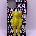 Чохол Bears & Kaws Matt Case (Nprint) iPhone 12/12 Pro (kaws yellow) 40084 Китай