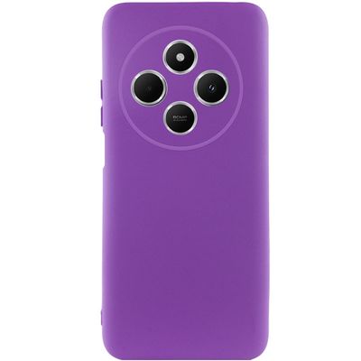 Чохол Silicone Cover Lakshmi Full Camera (AA) для Xiaomi Redmi 14C / Poco C75 (Фіолетовий / Purple) 73915 Чехол