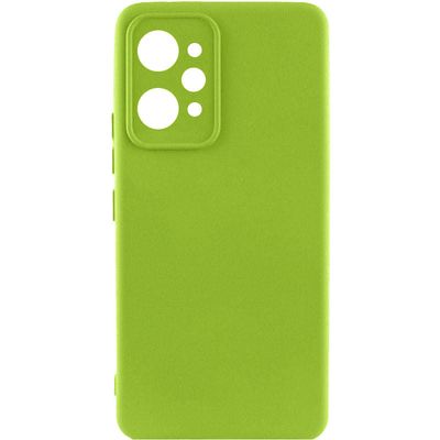 Чохол Silicone Cover Lakshmi Full Camera (AAA) для Xiaomi Redmi 12 (Мятний / Mint) 65795 65795* Чехол