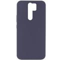 Чохол Silicone Cover Lakshmi (AAA) для Xiaomi Redmi Note 8 Pro (Темно-синій / Midnight blue) 68443