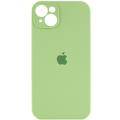 Чохол Silicone Case Full Camera Protective (AA) для Apple iPhone 13 (6.1) (Мятний / Mint)* Чехол