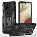 Ударостійкий чохол Camshield Army Ring для Samsung Galaxy A14 4G/5G (Чорний / Black) 64643 Чехол