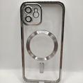 Чохол Metal Matte Case with Magnetic Ring iPhone 12 (silver) 54518 54518 Чехол