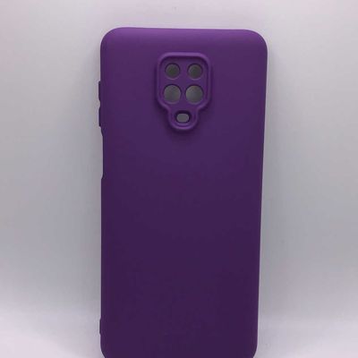 Чохол Silicone Cover Lakshmi Full Camera (A) для Xiaomi Redmi Note 9s / Note 9 Pro / Note 9 Pro Max (Фіолетовий / Purple) 54546 Чехол
