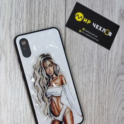 TPU+PC чохол Prisma Ladies для Xiaomi Redmi 9A (White) 41992  41992 * 41992* Чехол