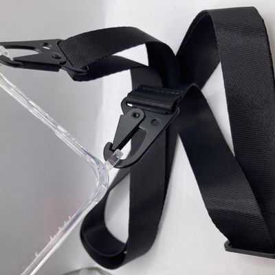 Чохол WAVE Clear Case with Strap iPhone 13 Pro Max (black) 57011 57011* Чехол