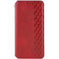 Шкіряний чохол книжка GETMAN Cubic (PU) для Xiaomi Redmi 14C (Червоний) 74490 Чехол
