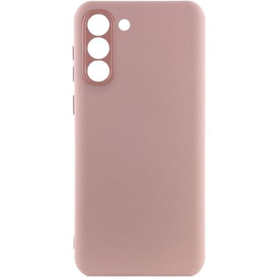 Чохол Silicone Cover Lakshmi Full Camera (A) для Samsung Galaxy S23 (Рожевий / Pink Sand) 59078 Чехол