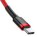 Кабель Cafule Type-C 2A (2m) (red) 21713 Baseus