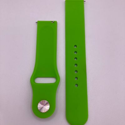 Силіконовий ремінець Sport для Smart Watch 20mm (Салатовий / Neon green) 68670 68670 Китай