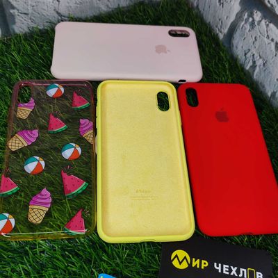 Чохол Iphone  Xs Camera protect matte red Китай