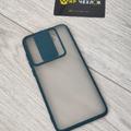 Чехол Camshield mate TPU со шторкой для камеры для Xiaomi Redmi Note 8 Pro (Зеленый) Китай