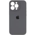 Чохол Silicone Case Full Camera Protective (AA) для Apple iPhone 13 Pro Max (6.7) (Сірий / Dark Gray) 50658 50658* Чехол