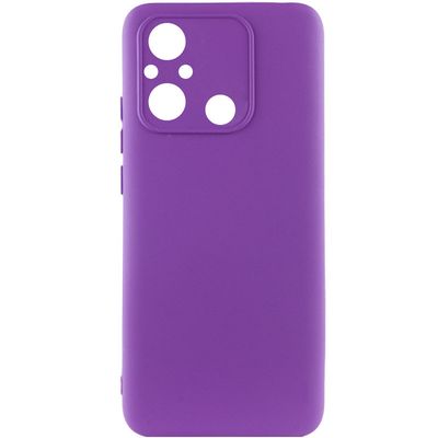 Чохол Silicone Cover Lakshmi Full Camera (A) для Xiaomi Redmi 12C (Фіолетовий / Purple) 63852 Чехол