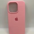 Чохол Silicone Case Full Protective (AA) для Apple iPhone 14 Pro (6.1) (Рожевий / Light pink) 00055730 Чехол