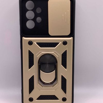 Ударостійкий чохол Camshield Serge Ring for Magnet для Samsung Galaxy A32 4G (Золотой) 47763 Чехол