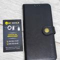 Шкіряний чохол книжка GETMAN Gallant (PU) для Samsung Galaxy S21 FE (Чорний) 56969 Чехол