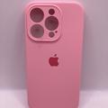 Чохол Silicone Case Full Camera Protective (AA) для Apple iPhone 15 Pro (6.1) (Рожевий / Light pink) 66392 66392* Чехол
