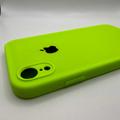 Чохол Silicone Case Square Full Camera Protective (AA) для Apple iPhone XR (6.1) (Салатовий / Neon green) Китай