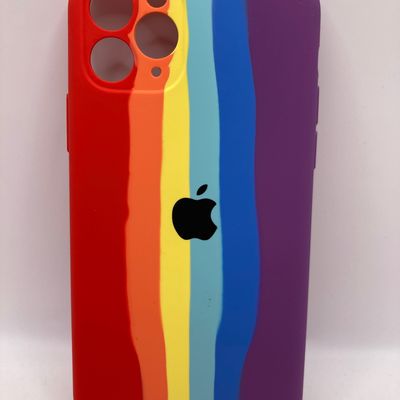 11 pro Накладка Rainbow Silicone Case IPhone 11 Pro 2019 5.8 (6) 26333 26333* 26333 Чехол