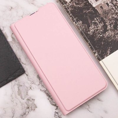 Шкіряний чохол книжка GETMAN Elegant (PU) для Xiaomi Redmi 12 (Рожевий) 65810 Чехол