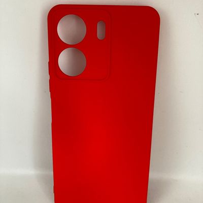 Чохол Silicone Cover Lakshmi Full Camera (A) для Xiaomi Redmi 13C / Poco C65 (Червоний / Red) 67948 Чехол