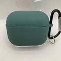 Силіконовий футляр з мікрофіброю для навушників Airpods 3 (Зелений / Pine green) 53035 Чохли на навушники