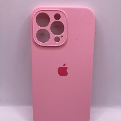 Чохол Silicone Case Full Camera Protective (AA) для Apple iPhone 14 Pro Max (6.7) (Рожевий / Light pink) 57053 57053* Чехол