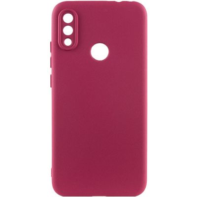 Чохол Silicone Cover Lakshmi Full Camera (A) для Xiaomi Redmi Note 7 / Note 7 Pro / Note 7s (Бордовий / Marsala) 54543 Чехол