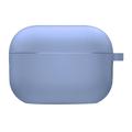 Силіконовий футляр з мікрофіброю для навушників Airpods Pro 2 / Pro (Ліловий / Lilac Pride) 57648 Чохли на навушники